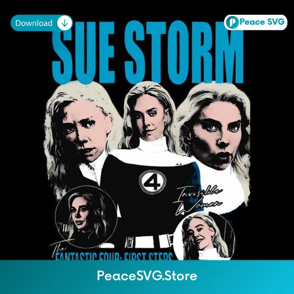 Sue Storm Invisible Woman Vintage Marvel Fantastic Four First Steps PNG