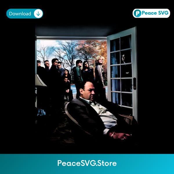 The Sopranos Cast Window Scene Vintage Tv PNG