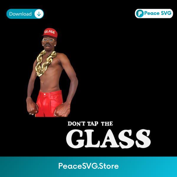 Tyler The Creator Dont Tap The Glass Meme Red Pants Gold Chain PNG